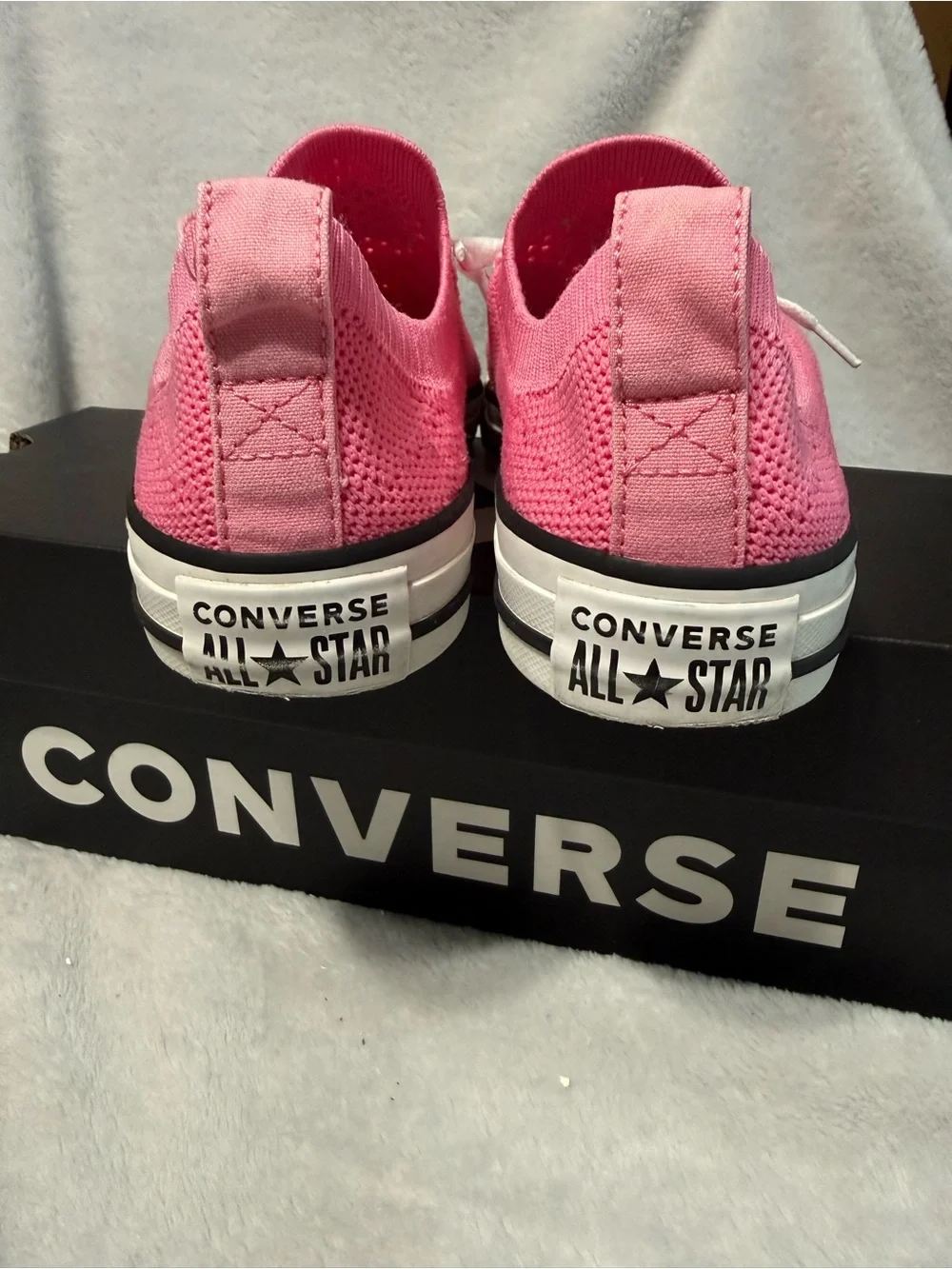 Converse Kids Bright Pink Low-Top Sneakers